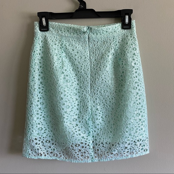 Nasty Gal Green Lace Tulip Skirt - Picture 4 of 6